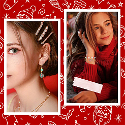 40шт 10 стиля рождественские тематические подвески из сплава с эмалью ENAM-SC0003-74