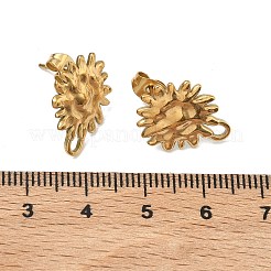 Фурнитура для сережек-гвоздиков из нержавеющей стали 304&nbsp;STAS-A139-05G