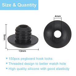 150шт резиновая винтовая заглушка FIND-BC0004-82