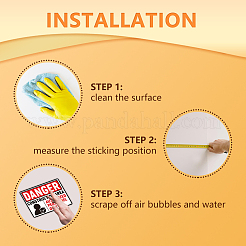 10 лист самоклеящихся этикеток для идентификационных кабелей из ПВХ STIC-WH0027-051