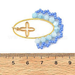 Pendenti in ottone ovale&nbsp;PALLOY-MZ01417-01