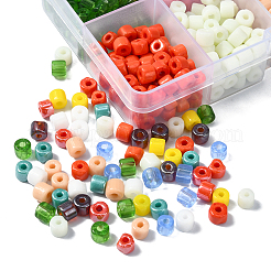 800шт 10 цвета стеклянные бусины&nbsp;GLAA-CJ0001-72