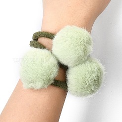 Nachahmung Wolle Mädchen Haarschmuck&nbsp;OHAR-S190-17B