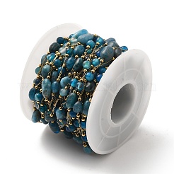 Ионное покрытие (ip) настоящие звенья цепи из хирургической нержавеющей стали 316 с покрытием из 18-каратного золота CHS-G033-03C