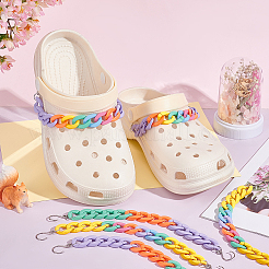 Акриловая цепочка для украшения обуви FIND-AB00041