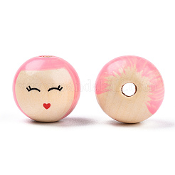 Деревянные бусины&nbsp;WOOD-WH0120-06B