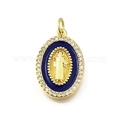 Латунные микро проложить кубического циркония подвески&nbsp;KK-U072-37G