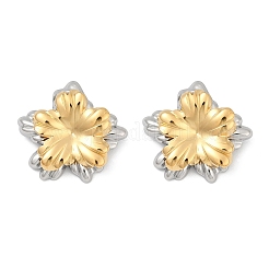 Серьги-гвоздики из нержавеющей стали 304 EJEW-U045-04B-GP