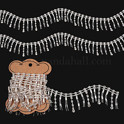 1 ярд железных цепочек со стразами&nbsp;IFIN-TA0001-74