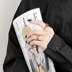 Регулируемые латунные манжеты для женщин FS-WG2874A-02