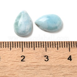 天然ラリマーカボション  ティアドロップ  9x7mm&nbsp;G-E616-03B