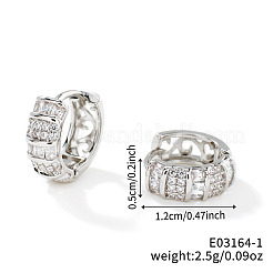 Orecchini a cerchio in ottone&nbsp;HA0784-1