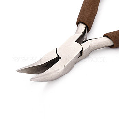 55. Стальные плоскогубцы с изогнутыми губками и нескользящими удобными рукоятками.&nbsp;TOOL-N008-12