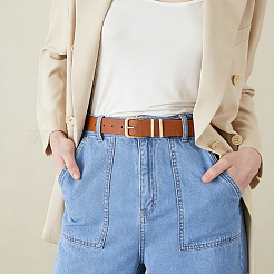 3 ceinture en cuir PU avec boucle en alliage&nbsp;AJEW-CL0005-98