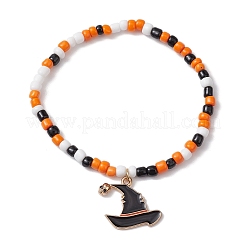 5шт наборы браслетов из стеклянных бусин&nbsp;BJEW-JB10939