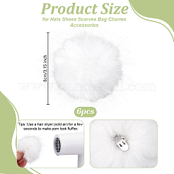 Pompomball aus Faser&nbsp;FIND-WH0139-942A