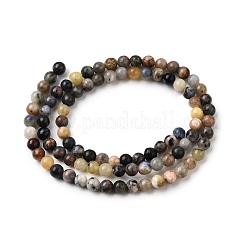 Природный содалит бисер нитей&nbsp;G-F591-13A