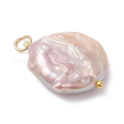 Natürliche Barockperle Keshi Perle Anhänger&nbsp;X-PALLOY-JF04629-01