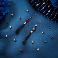 200 шт. Железные складные обжимные концы&nbsp;IFIN-GA0001-50A