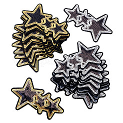 24 шт. 2-цветные полиэстеровые термопереводные виниловые листы&nbsp;PATC-TA0001-22