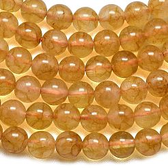 Натуральный Malaysia нефритовые бусы пряди&nbsp;G-L645-C01-6mm-15