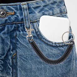 10 шт. пластиковая пружинная веревка для аксессуаров к сумкам для мобильных телефонов&nbsp;FIND-BBC0002-28