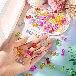 150 Stück transparente Acrylperlen&nbsp;TACR-TA0001-79