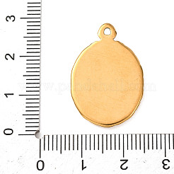 Anhänger aus schwarzem Emaille aus Edelstahl 304&nbsp;STAS-G399-04G-01
