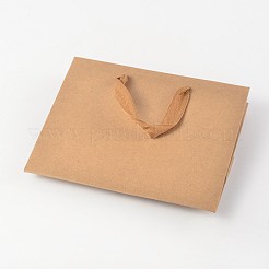 Rettangolari sacchetti di carta kraft&nbsp;AJEW-L047B-01