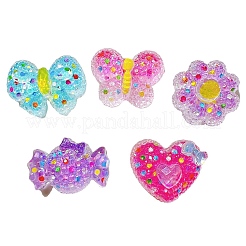 Cabochons en résine de couleur dégradée&nbsp;PW-WGBD679-01