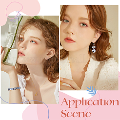 100 шт. Непрозрачные акриловые бусины&nbsp;MACR-SC0002-47