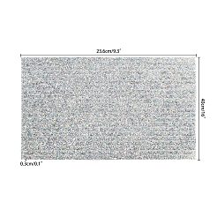 Блестящая смола исправления горный хрусталь (клей-расплав на спине) DIY-GL0001-02