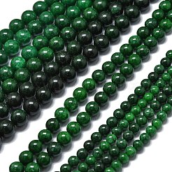 Natürliche Malaysia Jade Perlen Stränge&nbsp;G-L645-A01-10mm-17