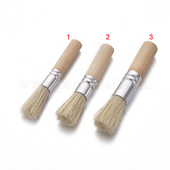 Pinceau à pochoir en bois&nbsp;DIY-WH0149-31