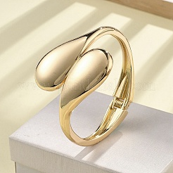 Шарнирные браслеты из сплава для женщин&nbsp;BJEW-D312-04G