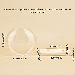 Vase en verre&nbsp;DJEW-WH0007-59A
