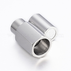 Магнитные застежки из гладкой нержавеющей стали марки 304 STAS-H402-63P-6mm