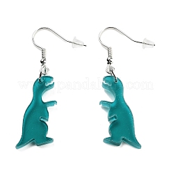 3 set di orecchini pendenti in acrilico con dinosauro estivo&nbsp;EJEW-F336-01B