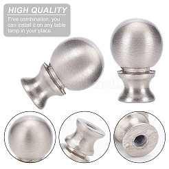 Шариковые лампы из цинкового сплава для верхней ручки ламп&nbsp;FIND-WH0048-52