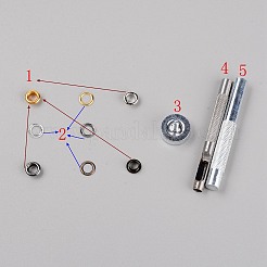 Кольцо латунных проушин DIY-SZC00001-25