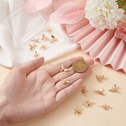 16шт 2 стиля латунные подвески KK-BC0010-03