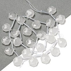 Природных кристаллов кварца бисер нитей G-P544-C11-01