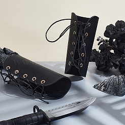 Регулируемые браслеты из искусственной кожи с пряжками из сплава&nbsp;AJEW-WH0348-247