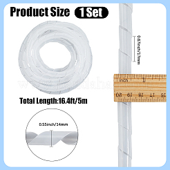 1 пучок полиэтиленовой обмотки для кабеля&nbsp;OCOR-CL0001-02C-02