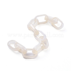 Акриловые кабельные цепи ручной работы AJEW-JB00535-08