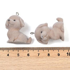 Кулоны из флокированной смолы&nbsp;FIND-A052-06F