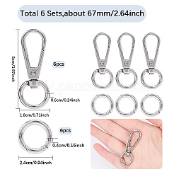 Поворотные застежки из каплевидного сплава PURS-SP0001-02P