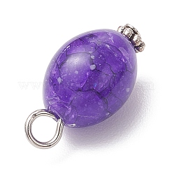 Хрустящие непрозрачные акриловые подвески&nbsp;PALLOY-JF03931-01