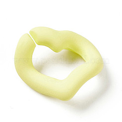 Opake Acryl Verknüpfung Ringe&nbsp;LS-OACR-E004-02B