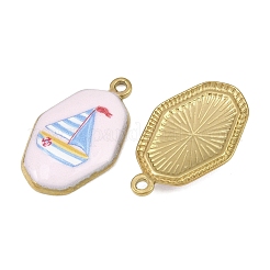Pendenti in acciaio inossidabile 304 smaltato stampato&nbsp;SA-CBA1ED9-21G-01